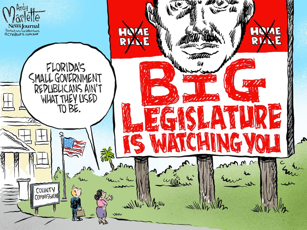 The Smallest Government is Local Keep it Local Florida